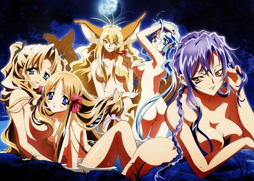 azuma hatsumi, seiren, and sumeragi youko (yami to boushi to hon no tabibito) drawn by nishida_asako