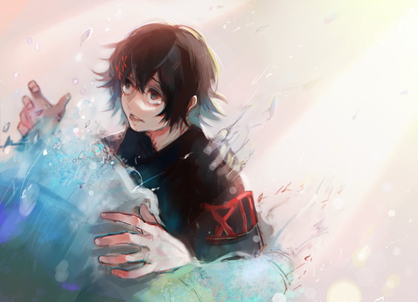 suzuya juuzou (tokyo ghoul and 1 more) drawn by kyuuba_melo