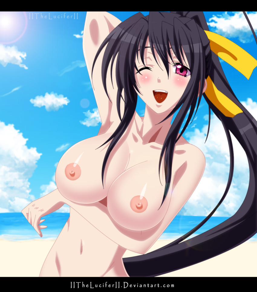 himejima akeno (high school dxd and 2 more) drawn by iitheluciferii Danboor...