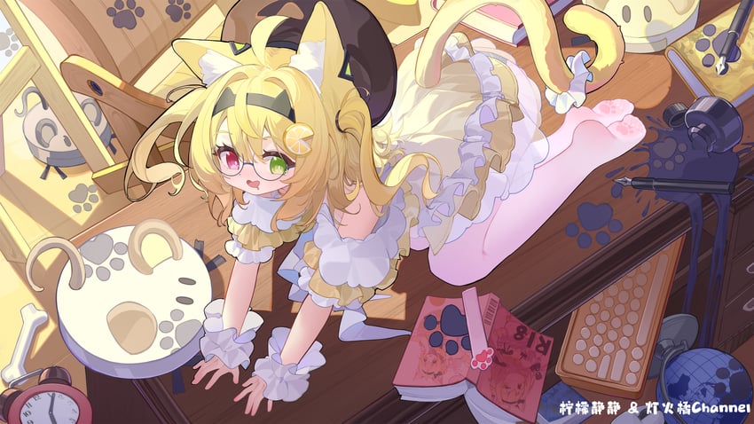 denghuo ju (indie virtual youtuber) drawn by ningmeng_jing_jing_jing_jing