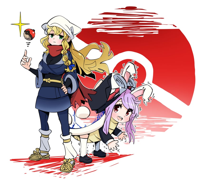 kirisame marisa, reisen udongein inaba, akari, blastoise, mars, and 1 more (touhou and 3 more) drawn by gram_9