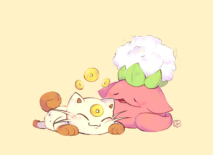 koonya and wataneko (pokemon and 1 more) drawn by forestimps
