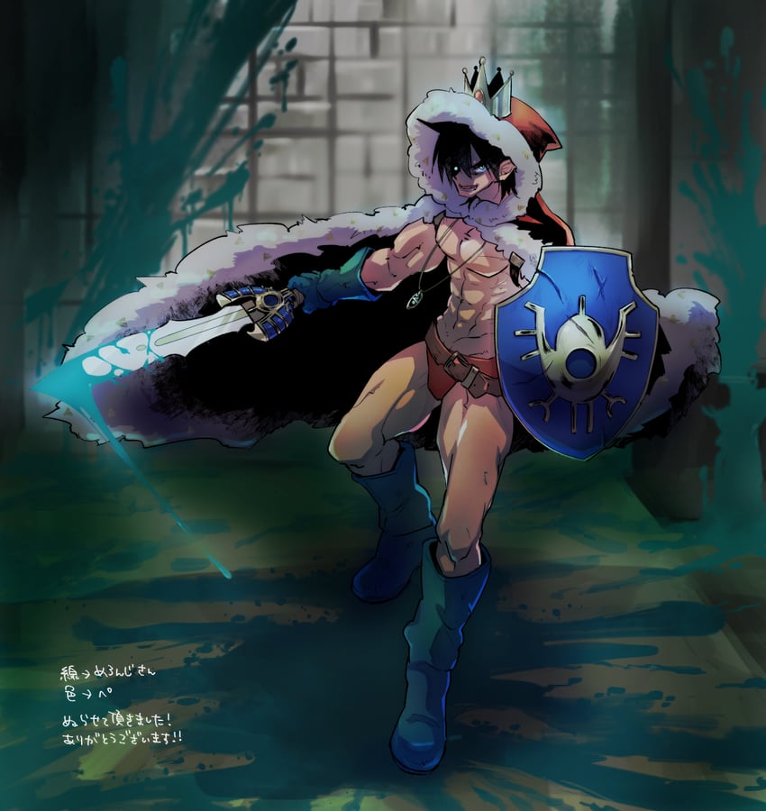 hero (dragon quest and 1 more) drawn by kasiwamoti11 and melonji_builder