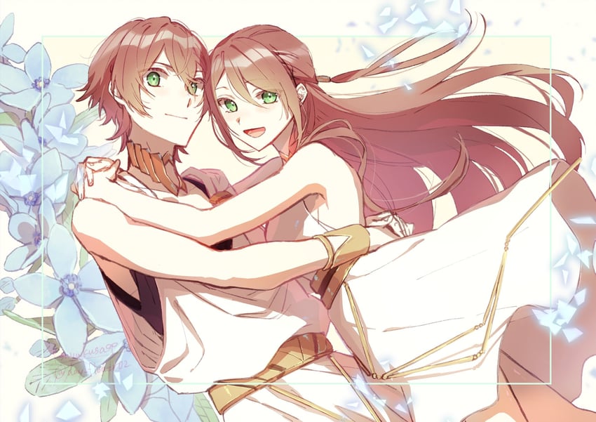 adele and makarios (fate and 1 more) drawn by tsuyukusa_(eeta7273)