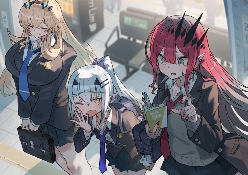 baobhan sith, melusine, and barghest (fate and 1 more) drawn by katsu_(katsupainter)
