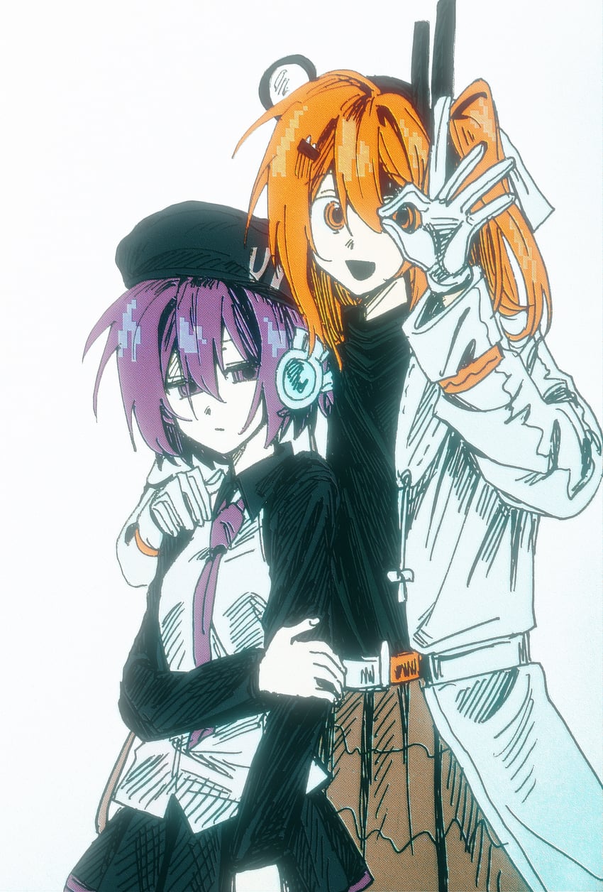 adachi rei and utane uta (utau and 1 more) drawn by yakomikoto