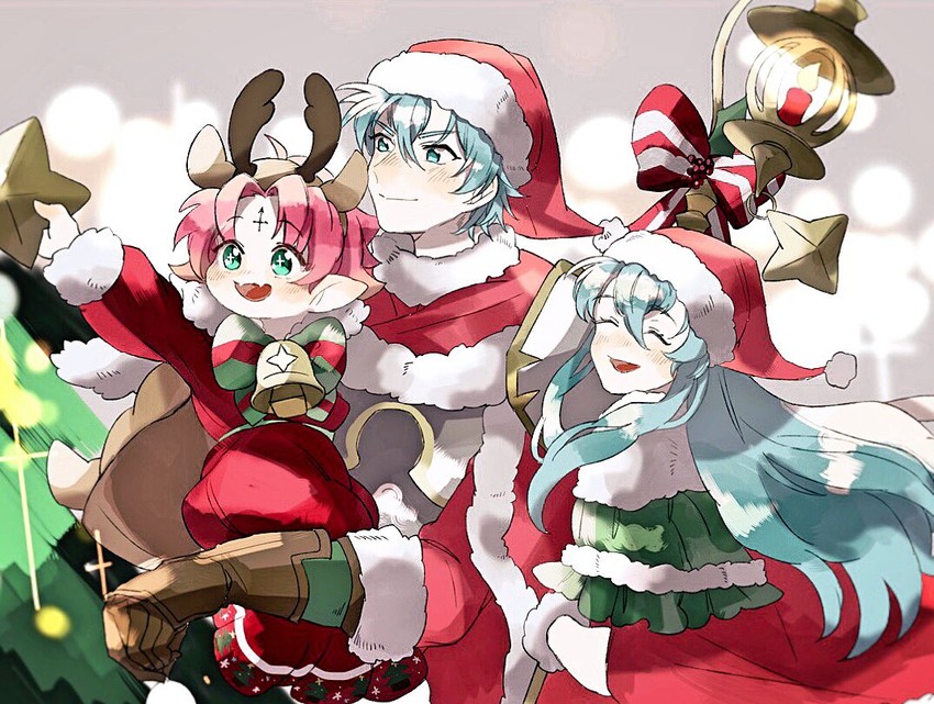 eirika, ephraim, and fae (fire emblem and 3 more) drawn by nonomori_(anst_nono)