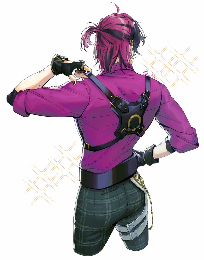 doppio dropscythe (nijisanji and 1 more) drawn by seulin