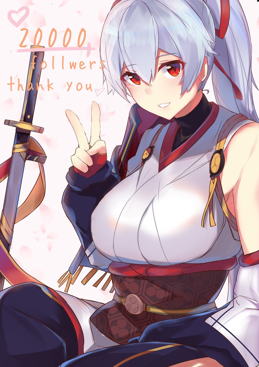 tomoe gozen (fate and 1 more) drawn by nanakaku