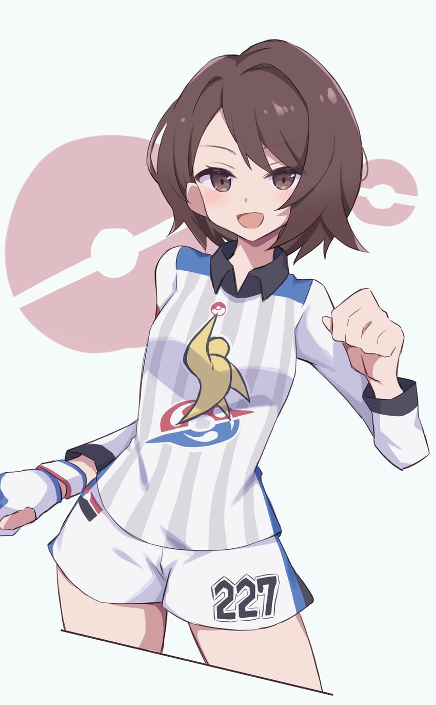 gloria (pokemon and 1 more) drawn by piyo_to_game