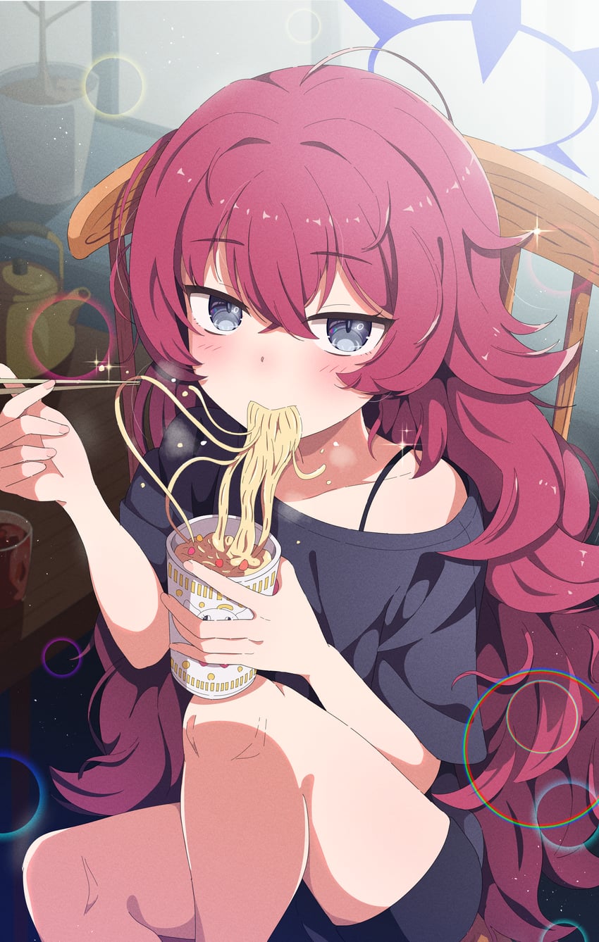 iroha and peroro (blue archive) drawn by mikoshi_(user_wvyd4348)