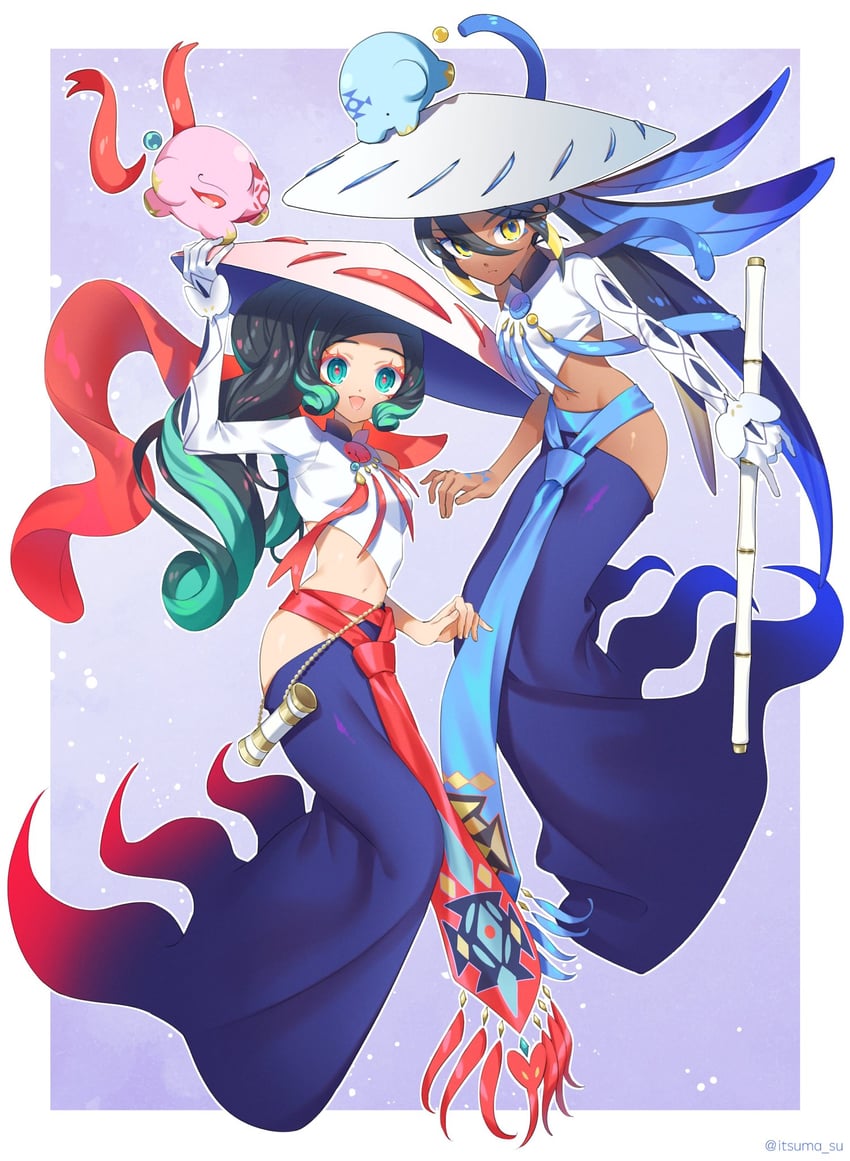 trung trac and trung nhi (fate and 1 more) drawn by itsuma_su