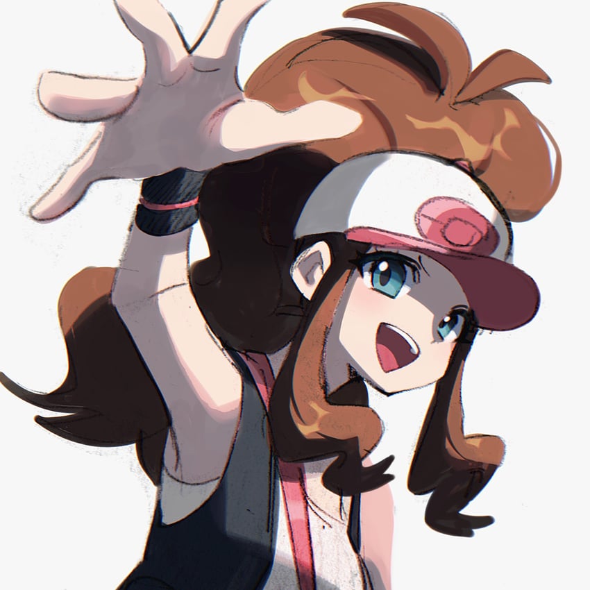 hilda (pokemon and 1 more) drawn by qnqn_1020