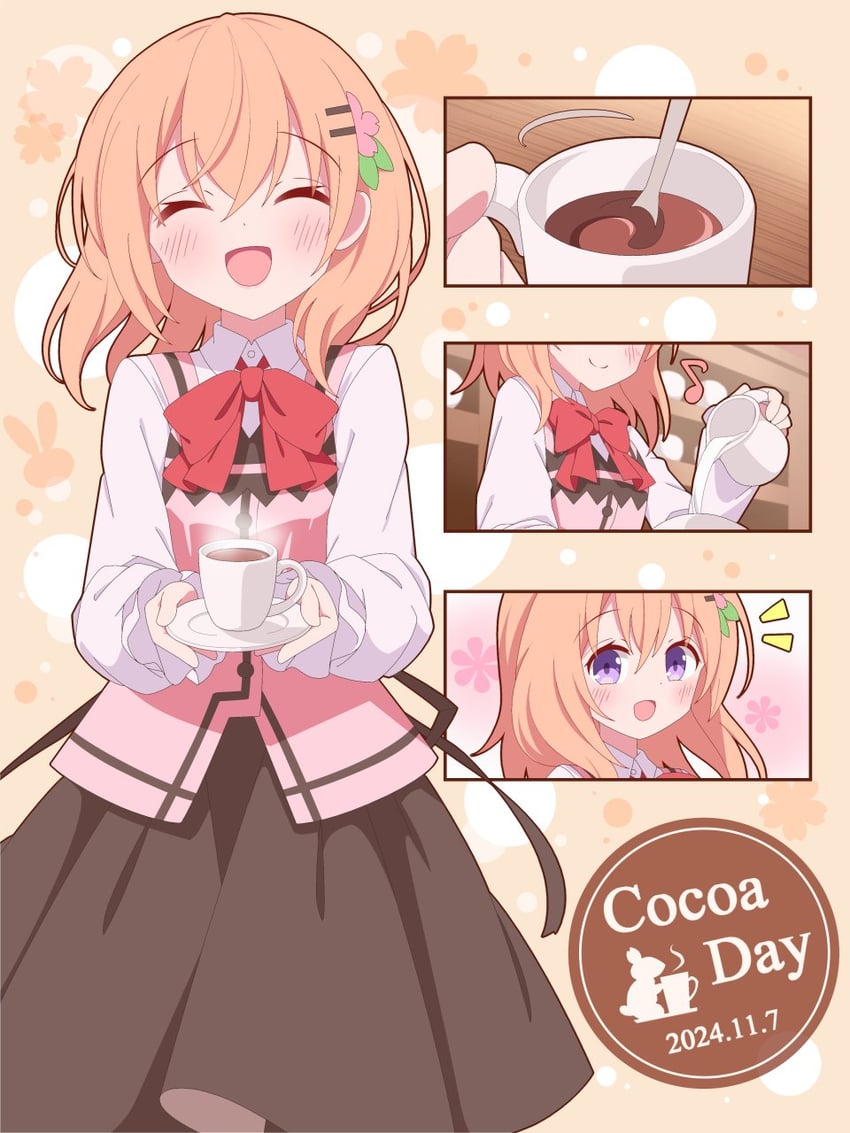 hoto cocoa (gochuumon wa usagi desu ka?) drawn by neru_(neruneruru)