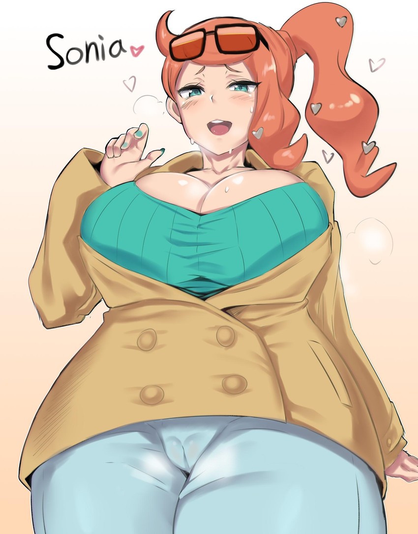 sonia (pokemon and 1 more) drawn by moisture_(chichi)