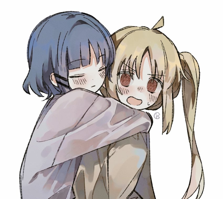 ijichi nijika and yamada ryo (bocchi the rock!) drawn by kimiso0129