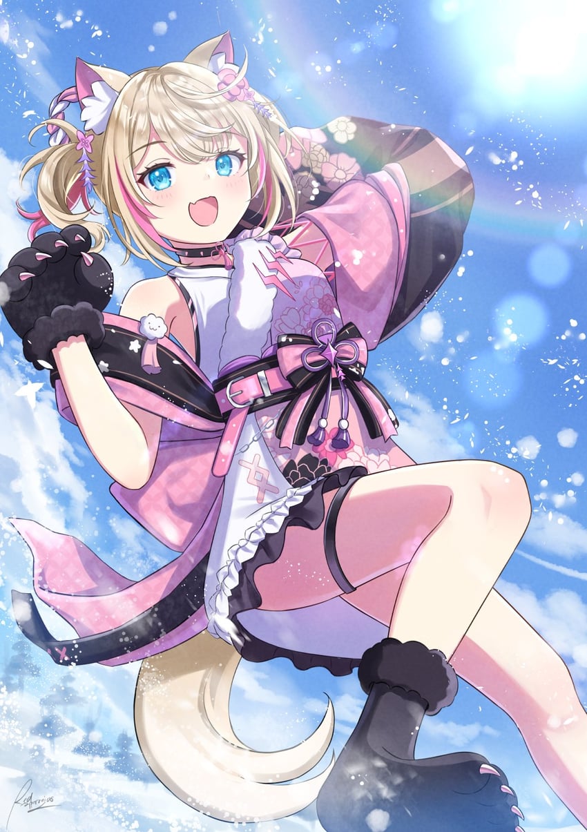 mococo abyssgard (hololive and 1 more) drawn by redpepperoni00