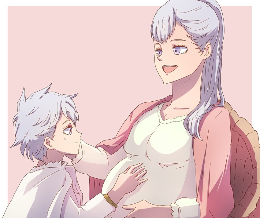nebra silva and acier silva (black clover) drawn by jinguu_(timaya)