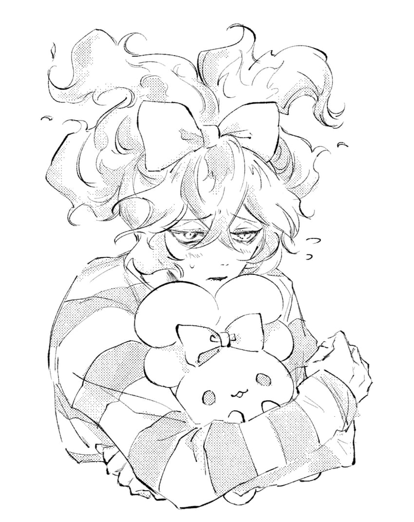 cinnamoroll and idia shroud (twisted wonderland and 2 more) drawn by m18im
