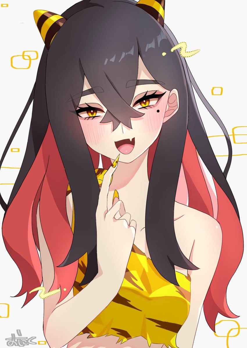 lum and carmine (pokemon and 2 more) drawn by ninkou_tan