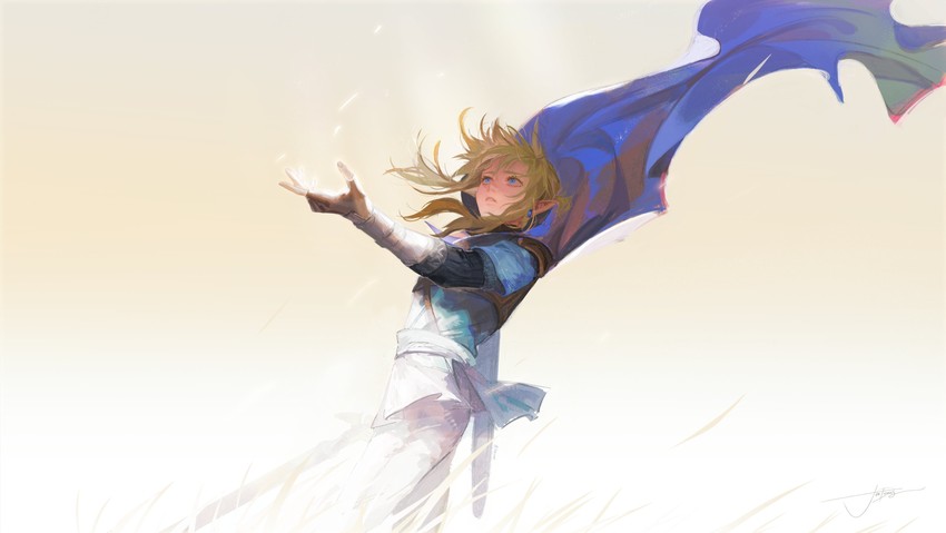 link (the legend of zelda and 1 more) drawn by jie_deng