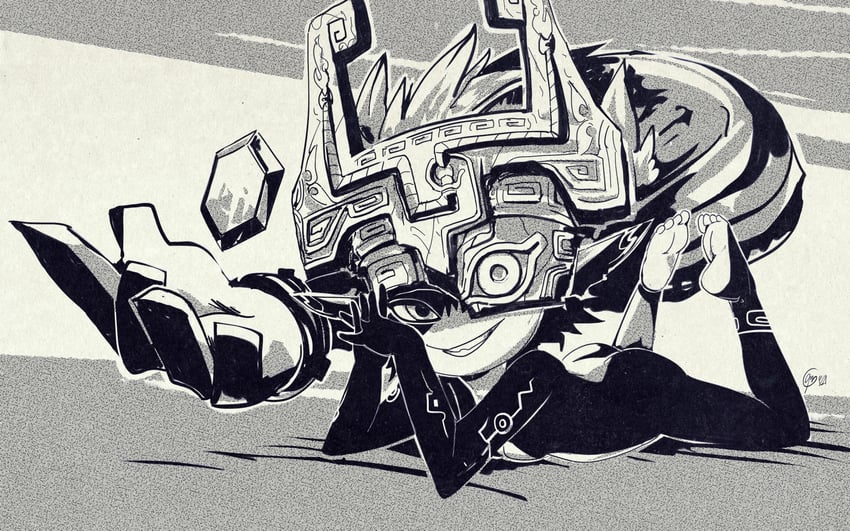 midna (the legend of zelda and 1 more) drawn by edtropolis