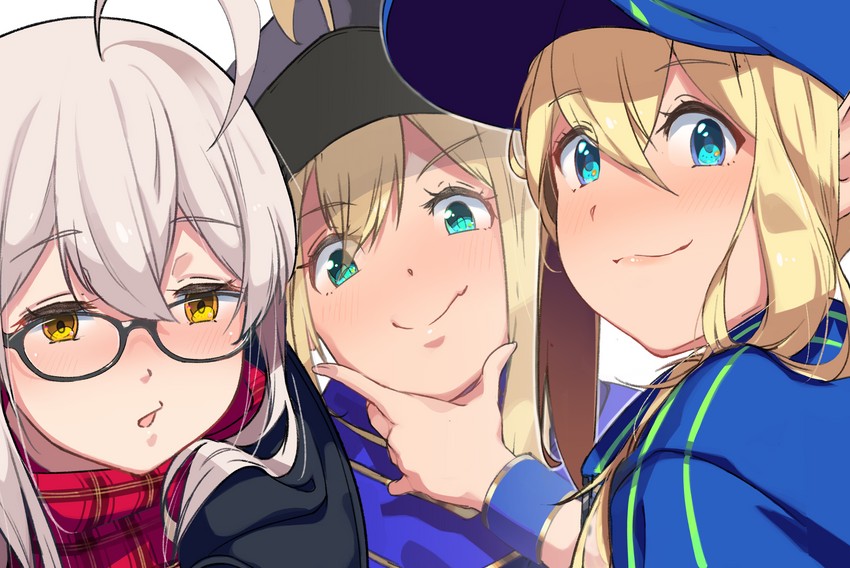artoria pendragon, mysterious heroine xx, mysterious heroine x alter, and mysterious heroine x (fate and 1 more) drawn by suppa_(hagakuresuppa)