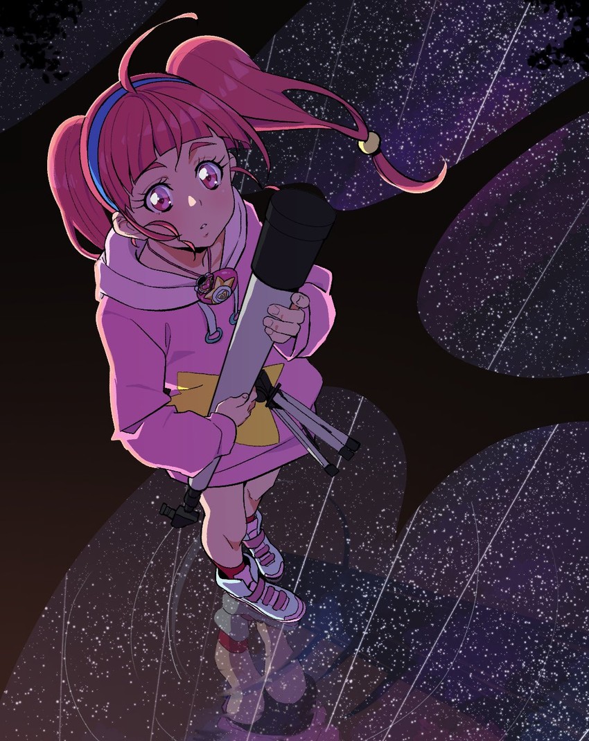 hoshina hikaru (precure and 1 more) drawn by nukosann