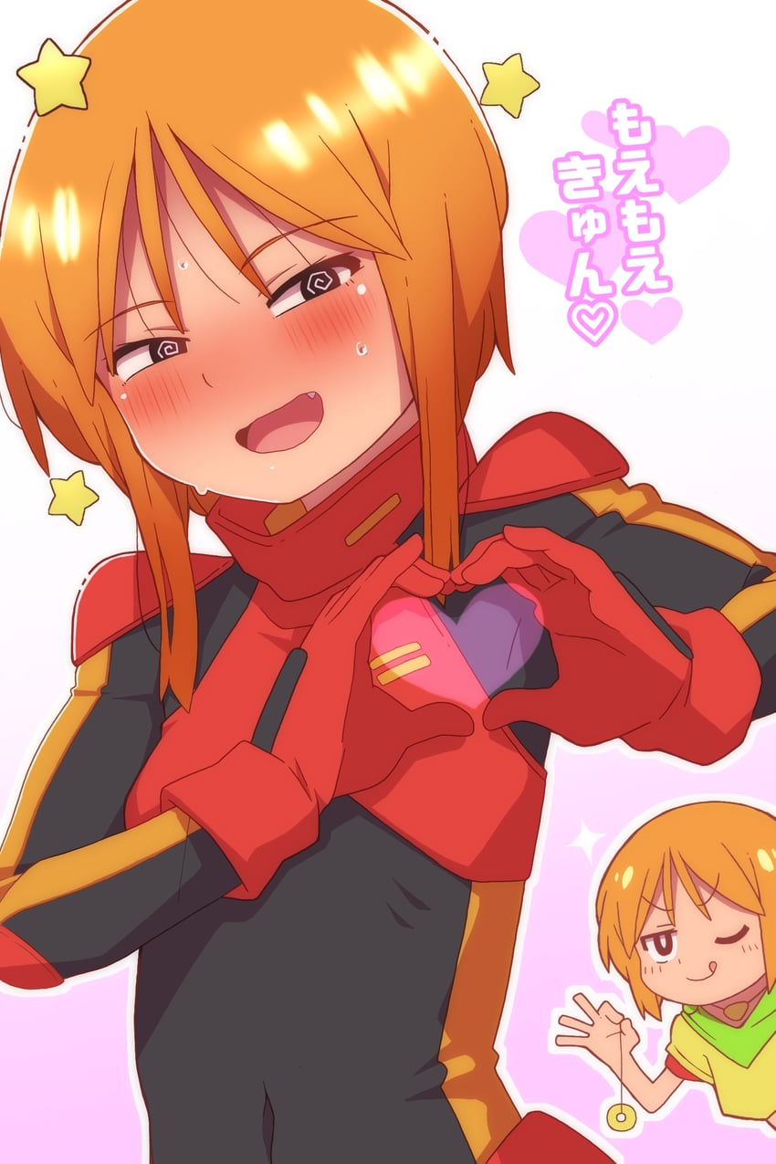 puru two and elpeo puru (gundam and 1 more) drawn by onimaru_(onimal7802)