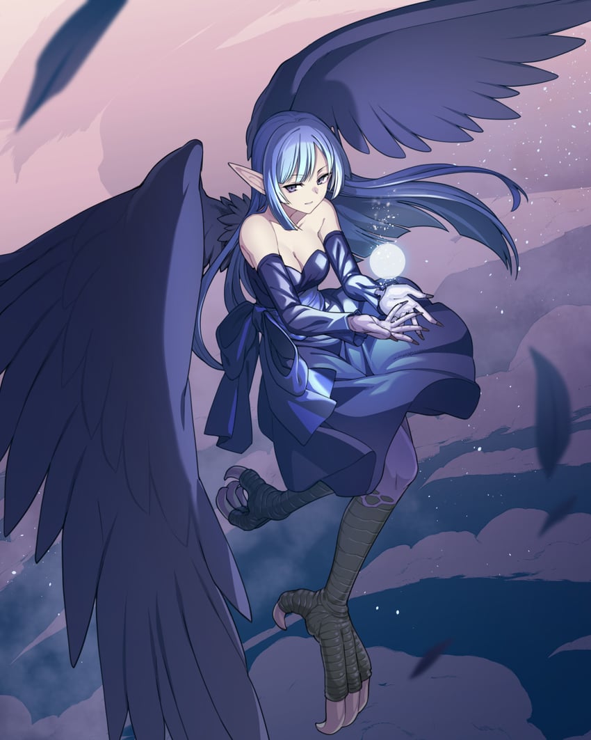 harpie oracle (yu-gi-oh!) drawn by tsukinami_kousuke