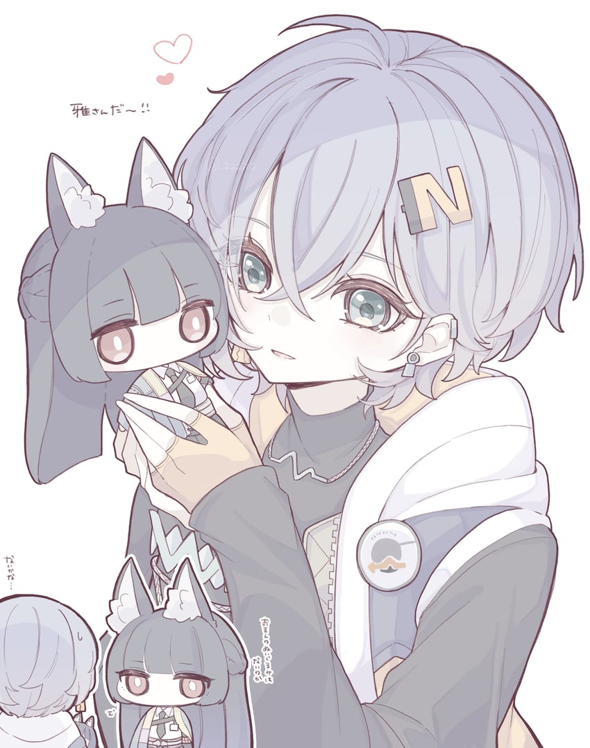 hoshimi miyabi and belle (zenless zone zero) drawn by zzzii0