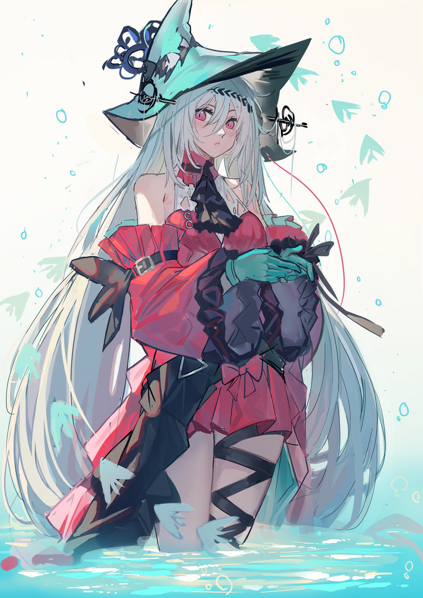 skadi and skadi the corrupting heart (arknights) drawn by echj
