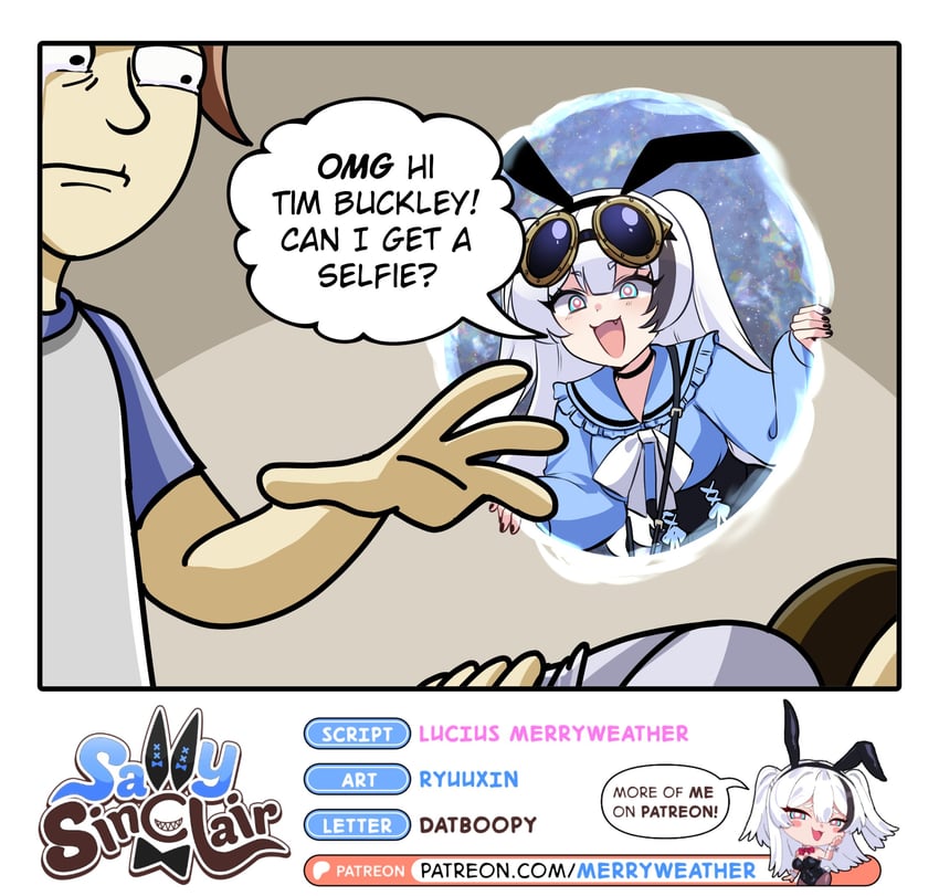 sally sinclair (original and 1 more) drawn by merryweather and ryuuxin