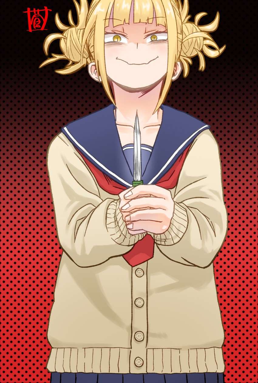 toga himiko (boku no hero academia) drawn by sou_(pale_1080)