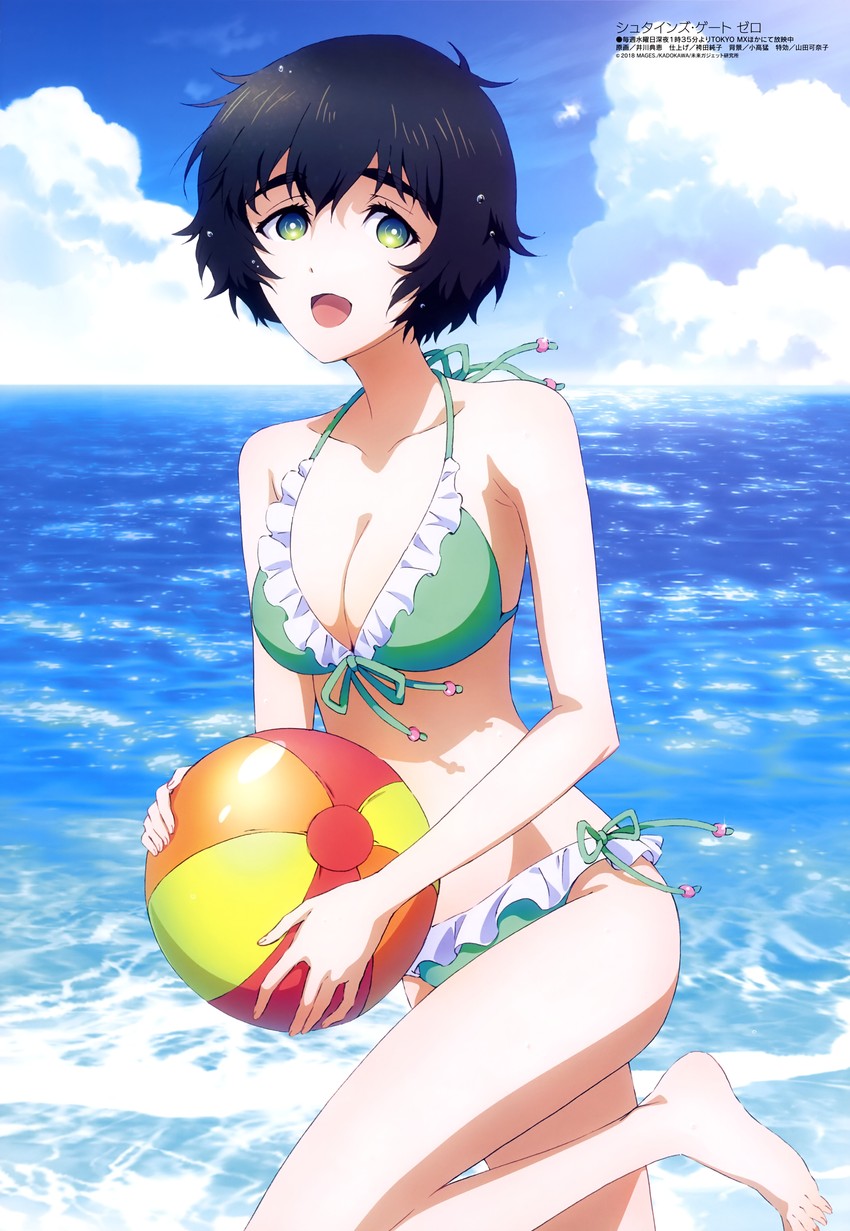 shiina mayuri (megami magazine and 2 more) drawn by igawa_norie