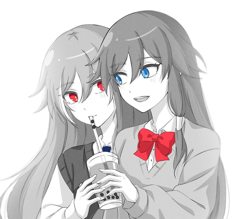 fu hua and herrscher of sentience (honkai and 1 more) drawn by yuhuria_52