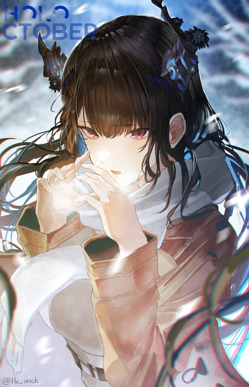 nerissa ravencroft (hololive and 1 more) drawn by makigaihe