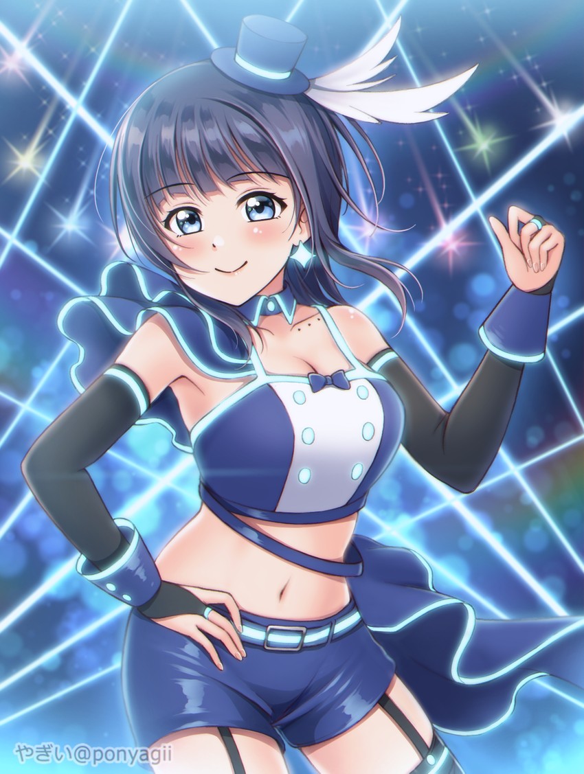 asaka karin (love live! and 1 more) drawn by ponyagii