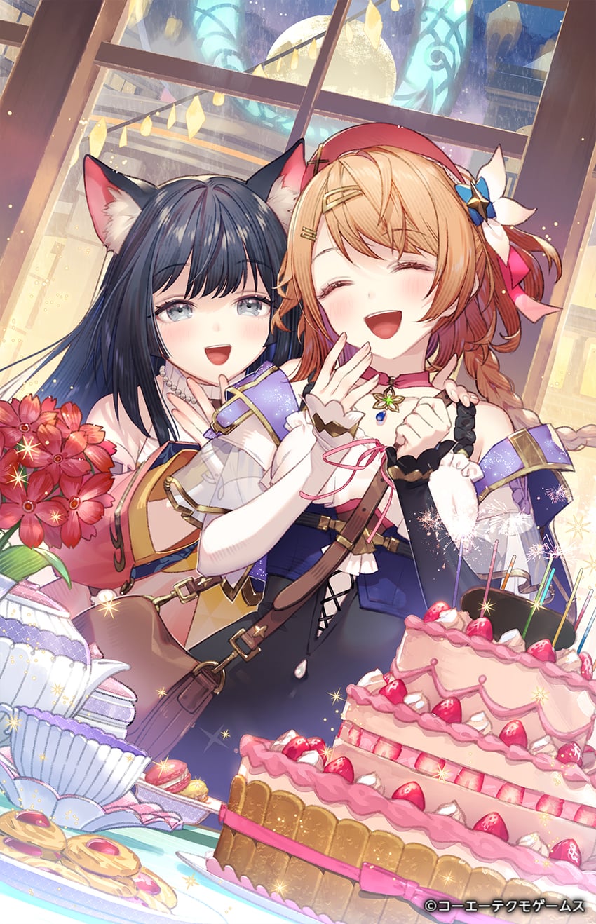 resna sternenlicht and izana kokoschka (atelier and 1 more) drawn by umiu_geso