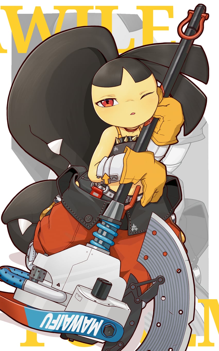 mawile and piper wheel (pokemon and 1 more) drawn by mawaifu