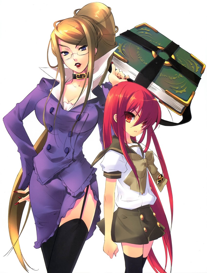 shana, alastor, margery daw, and marchosias (shakugan no shana) drawn by ito_noizi