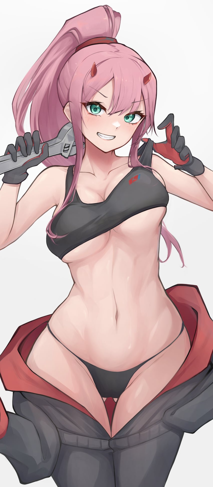 zero two (darling in the franxx) drawn by kanotype
