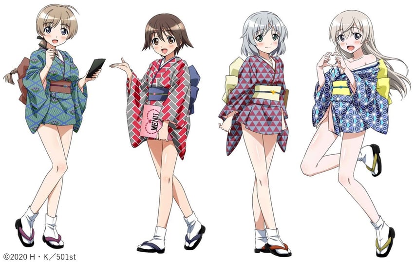 sanya v. litvyak, eila ilmatar juutilainen, miyafuji yoshika, and lynette bishop (world witches series and 1 more)