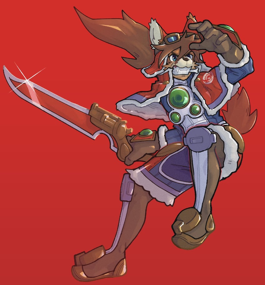 red savarin (little tail bronx and 1 more) drawn by alm_lobo