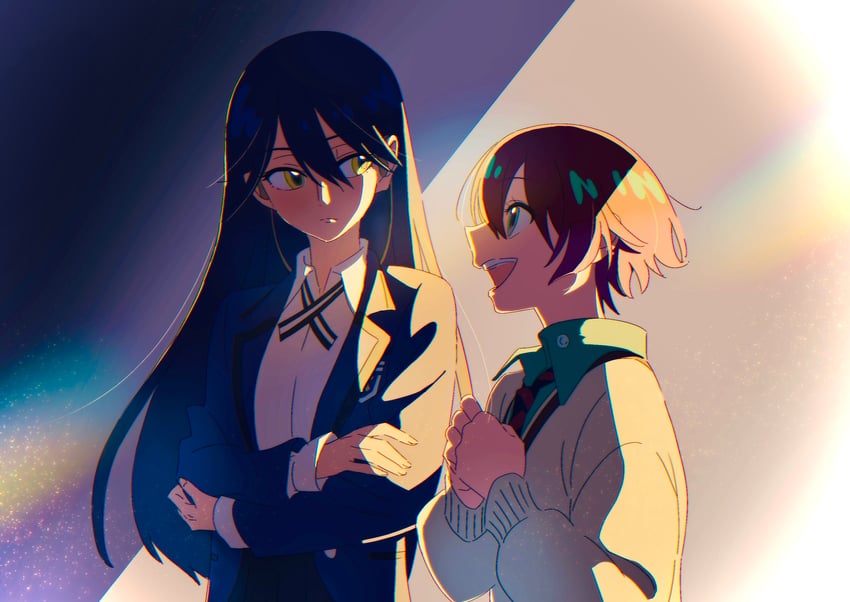 amate yuzuriha and nyaan (gundam and 1 more) drawn by pi_(aqcjau)