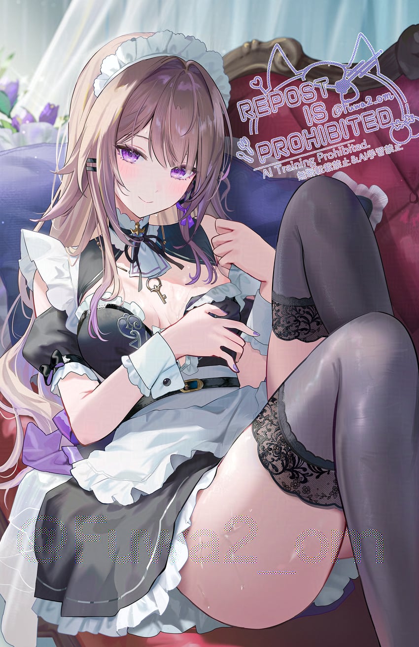 herta and the herta (honkai and 1 more) drawn by omelet_tomato