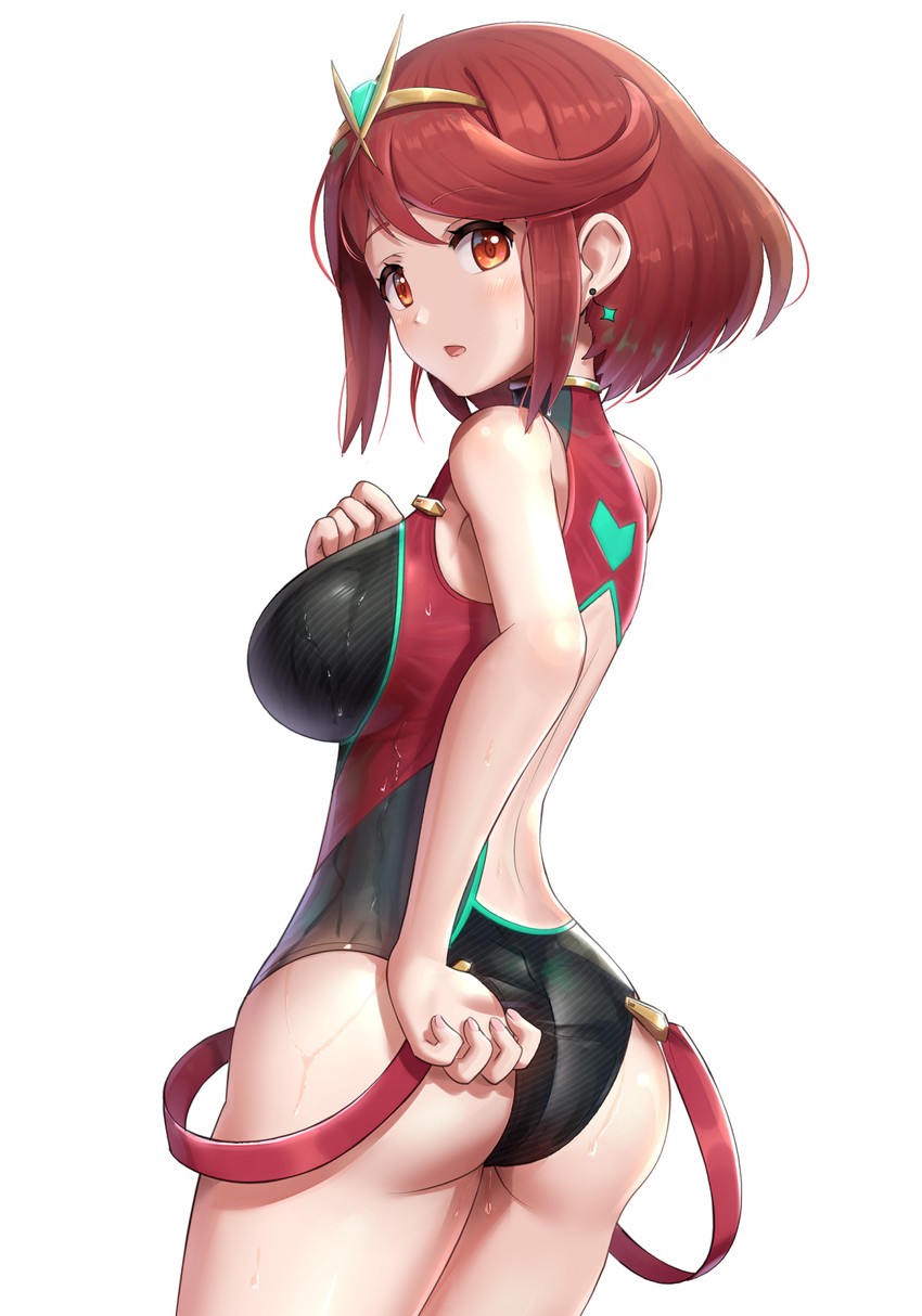 pyra (xenoblade chronicles and 1 more) drawn by gonzarez