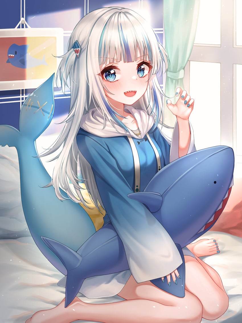 gawr gura (hololive and 1 more) drawn by sonyj6914