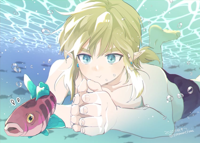 link (the legend of zelda and 1 more) drawn by zmauuchan