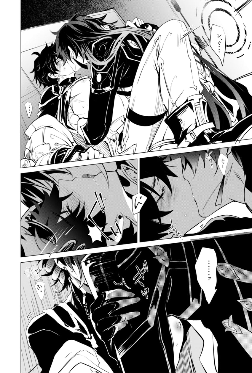dan heng and blade (honkai and 1 more) drawn by mori_morii
